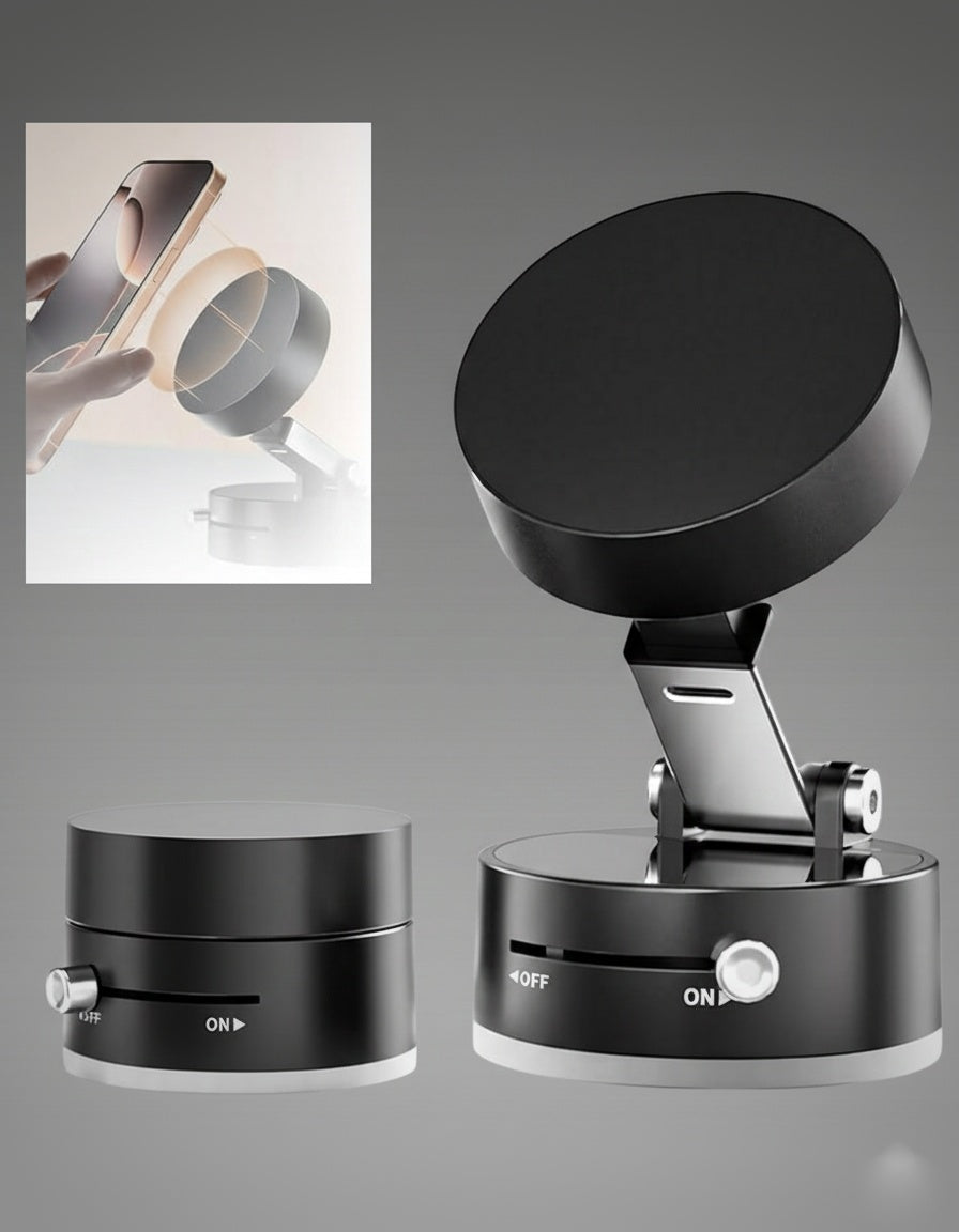 Vacuum Magnetic Suction Phone Holder